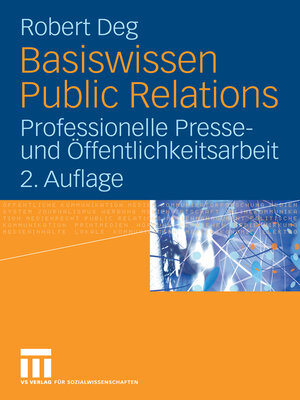 cover image of Basiswissen Public Relations